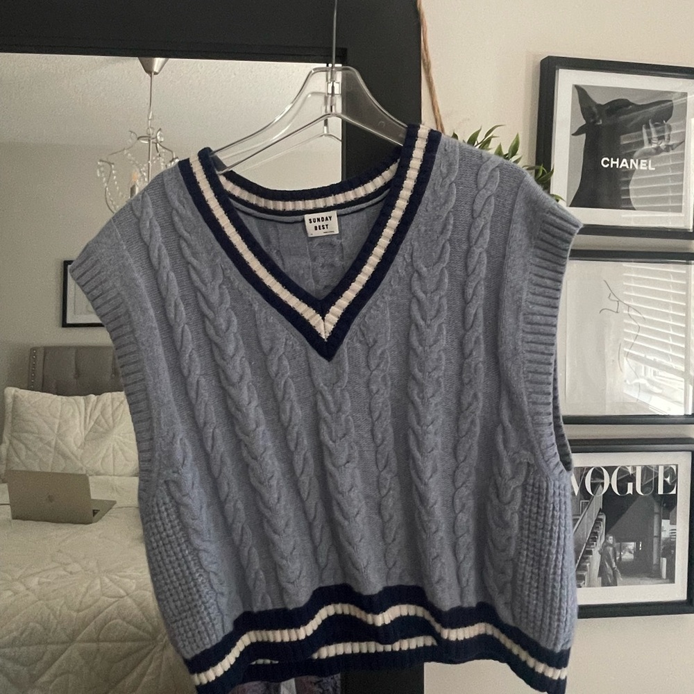 Aritzia Sunday best sweater vest